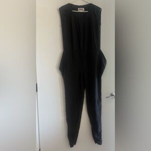 MM6 Maison Margiela Silk And Cotton Blend Jumpsuit Streetwear Size 38 US 6